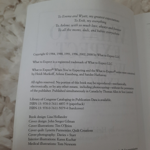 What to Expect When You're Expecting Fourth Edition Book - Picture 3 of 16